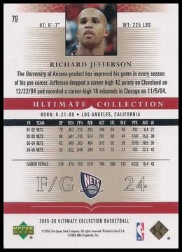2005-06 Upper Deck Ultimate Collection